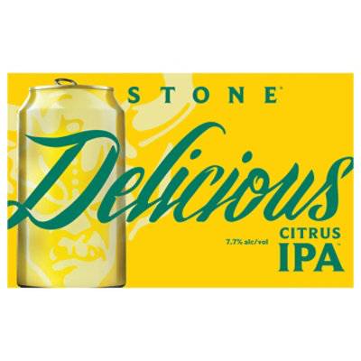 Stone Brewing Delicious Citrus Ipa Beer Cans - 6-12 Fl. Oz.