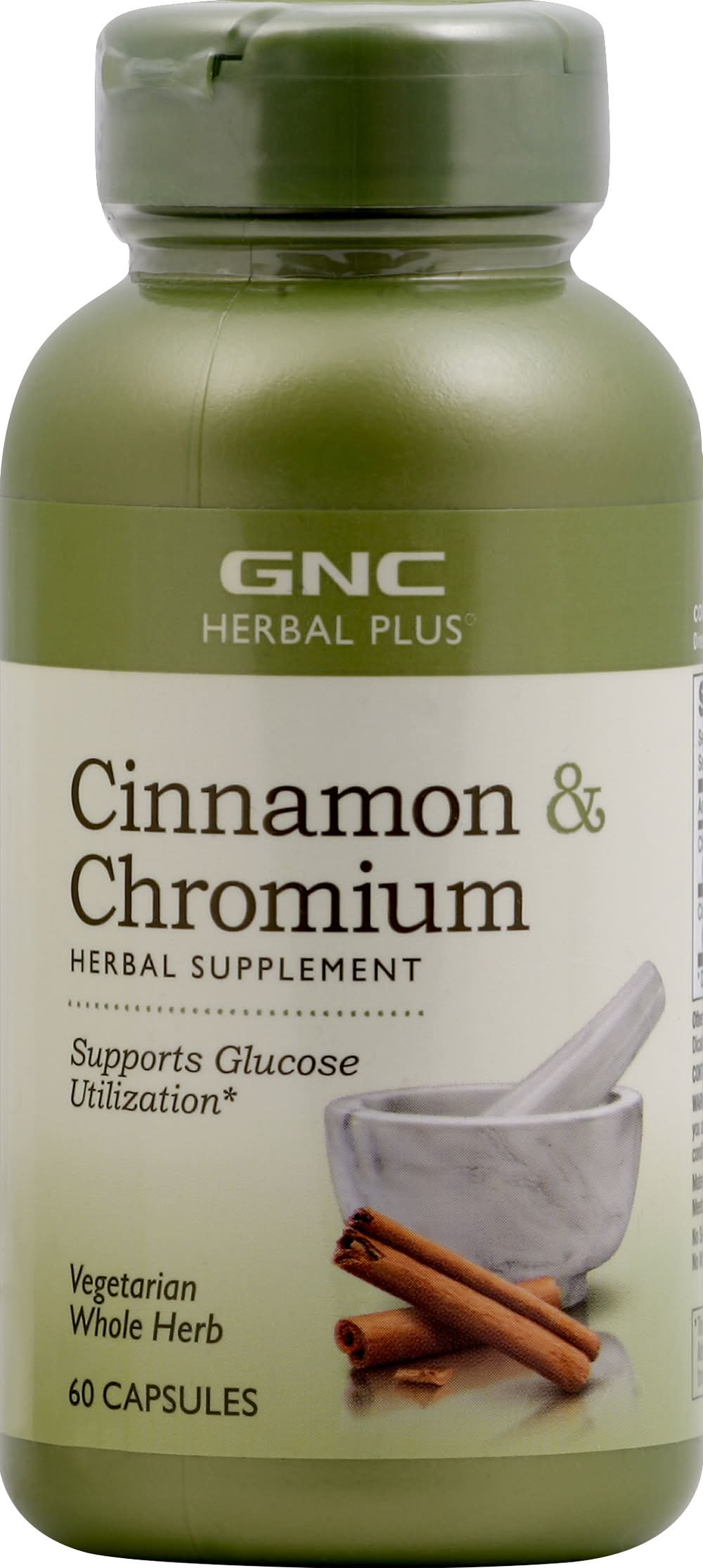 GNC Cinnamon & Chromium Supplement (3.6 oz, 60 ct)