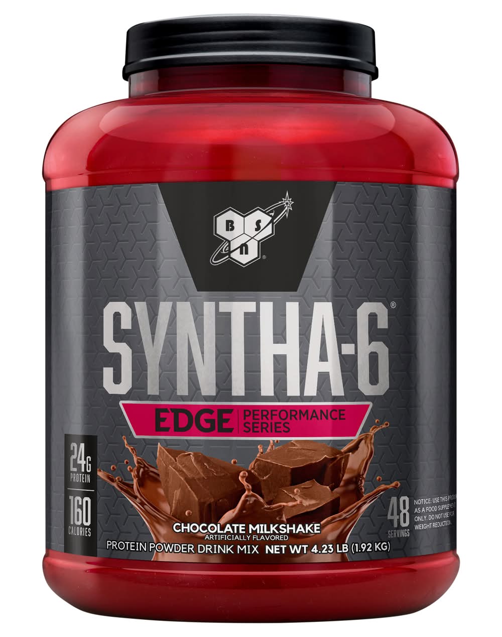 BSN Syntha-6 Protein Powder Drink Mix, Chocolate Milkshake (4.23 lbs)