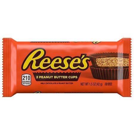Reese's Cups, Candy, Pack Milk Chocolate Peanut Butter - 1.5 oz