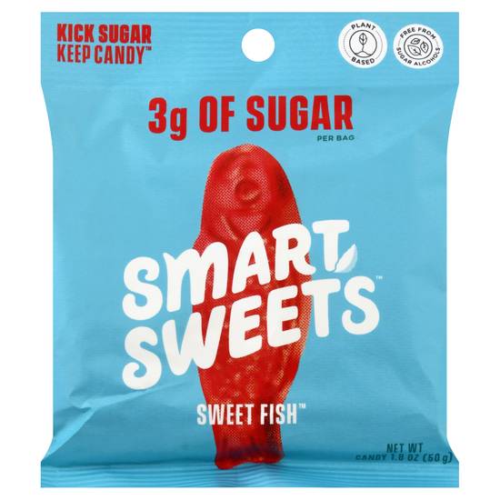 Smartsweets Plant Based Sweet Fish Candy (1.8 oz)