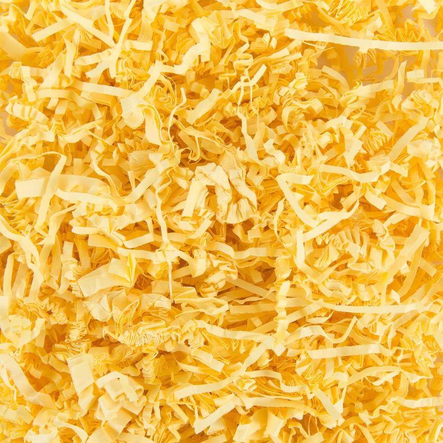 Yellow Crinkle Paper Shreds