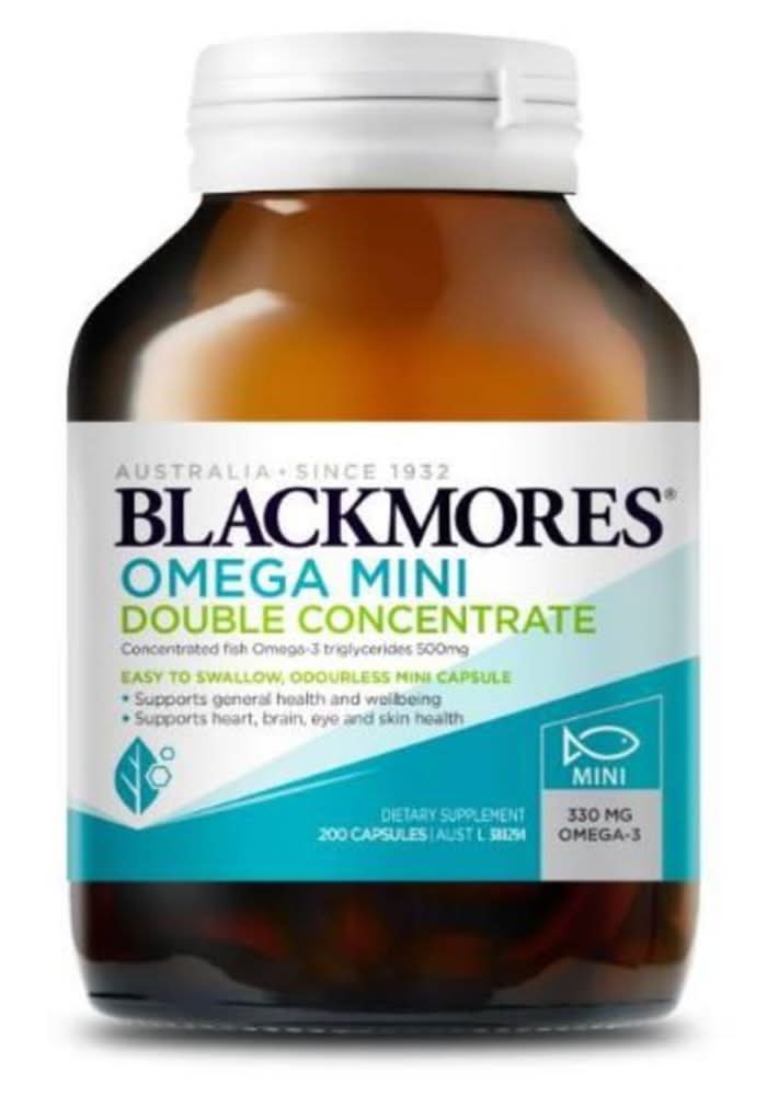 Blackmores Omega Mini Double Concentrate 200s