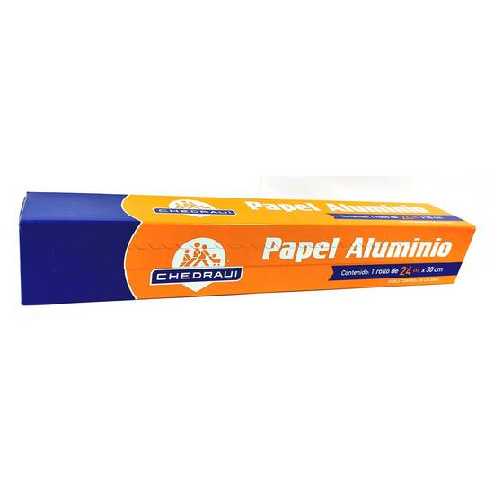Chedraui papel aluminio (1 pieza)