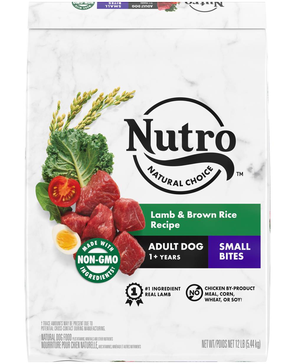 Nutro Natural Choice Lamb & Brown Rice Adult Dog Food (12 lbs)