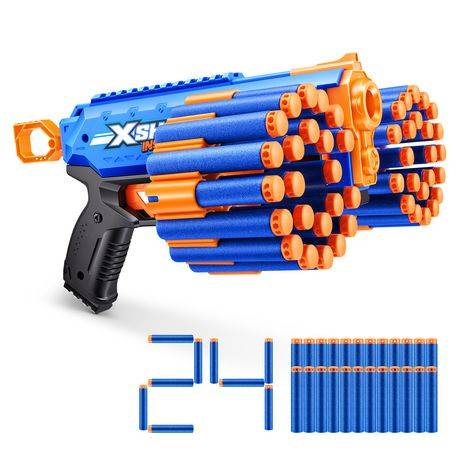 ZURU Xshot Insanity Manic Blaster, 98FT / 27M (24 ct)