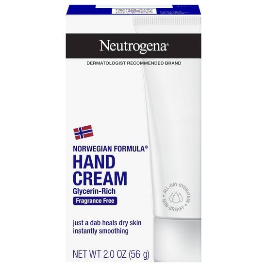 Neutrogena Norwegian Formula Fragrance-Free Hand Cream (2 oz)