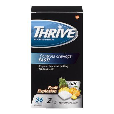 Thrive Fruit Explosion Regular Nicotine Gum (36 units)