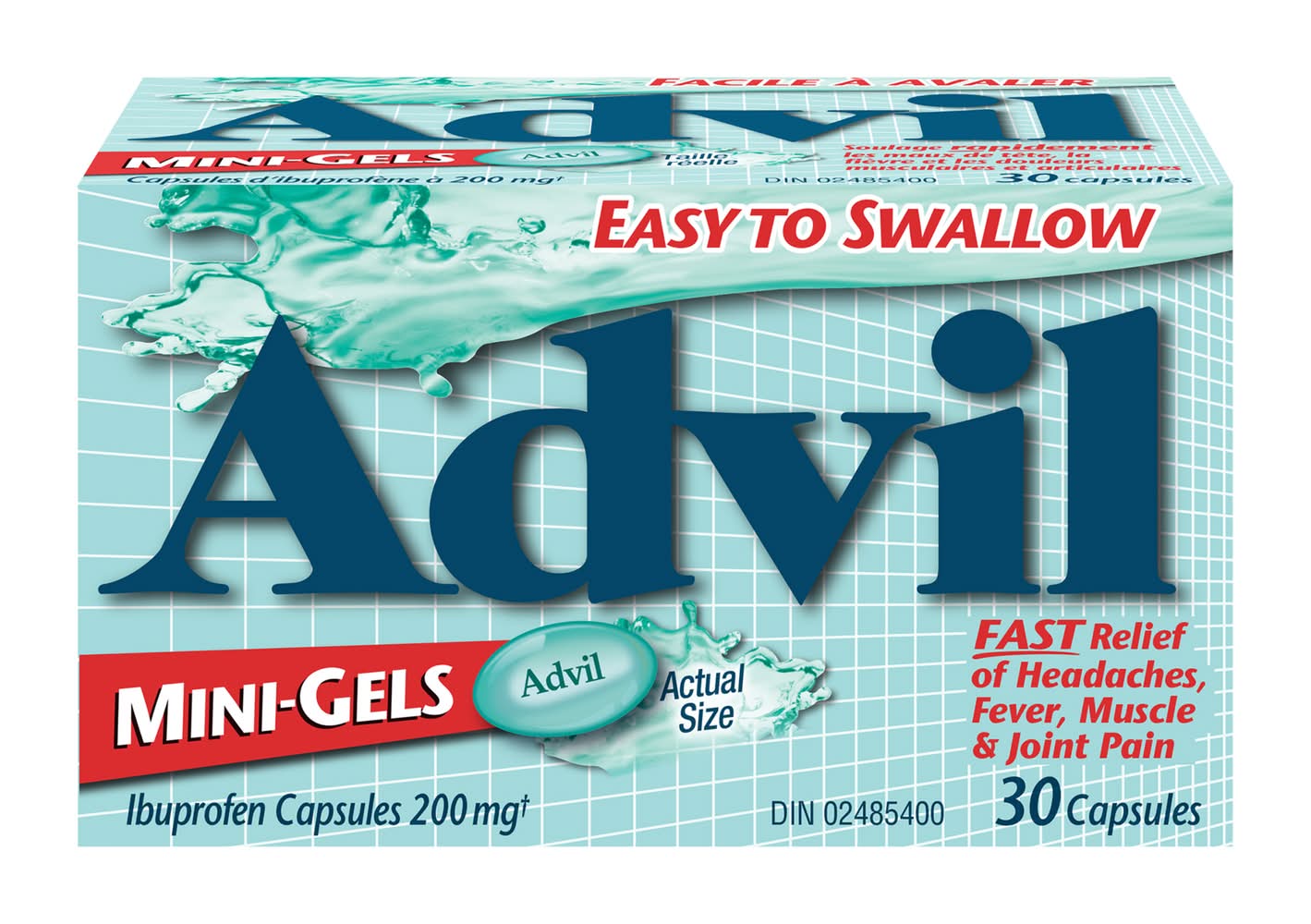 Advil Ibuprofen Mini-Gels 200 mg (15 g)