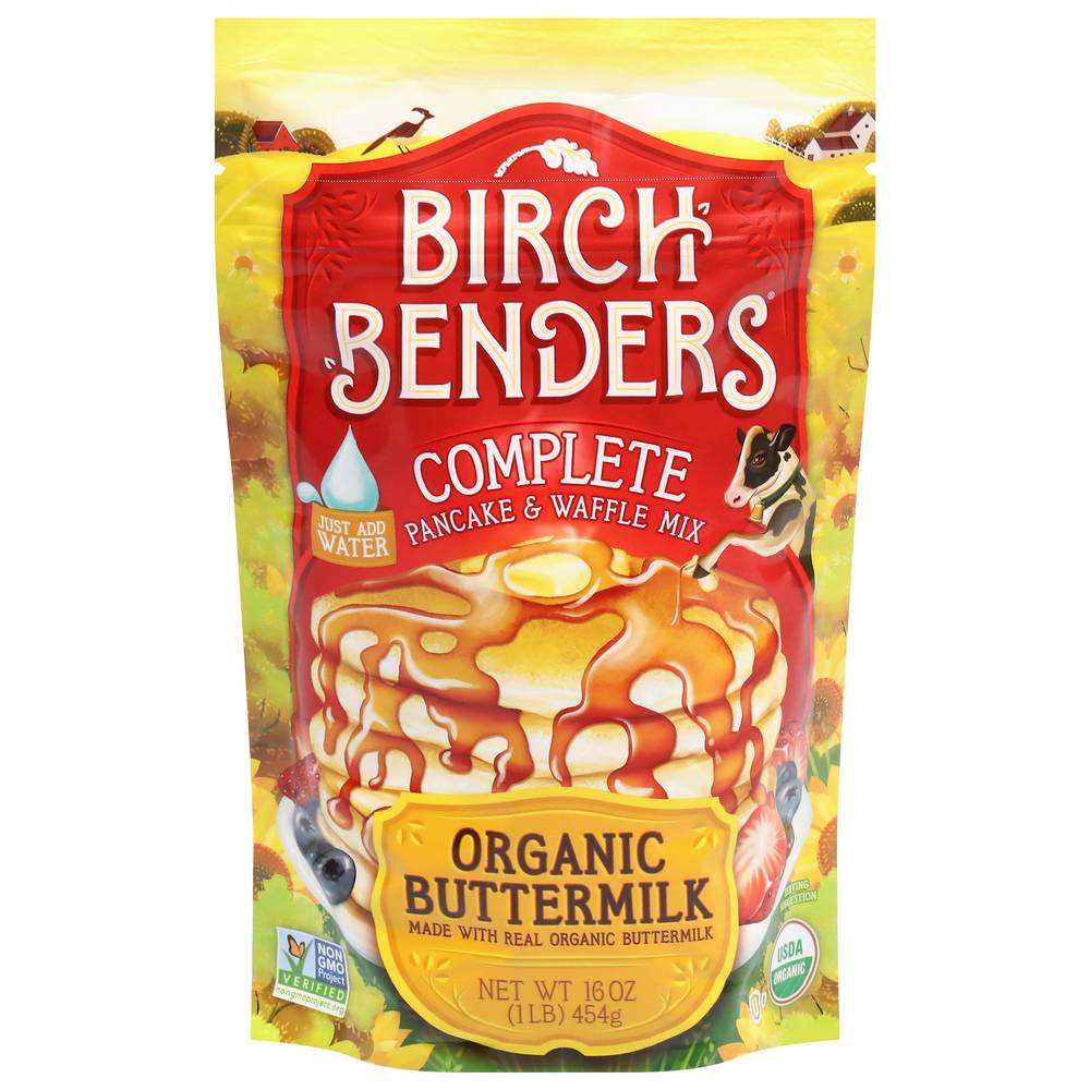 Birch Benders Organic Buttermilk Pancake & Waffle Mix (1 lbs)