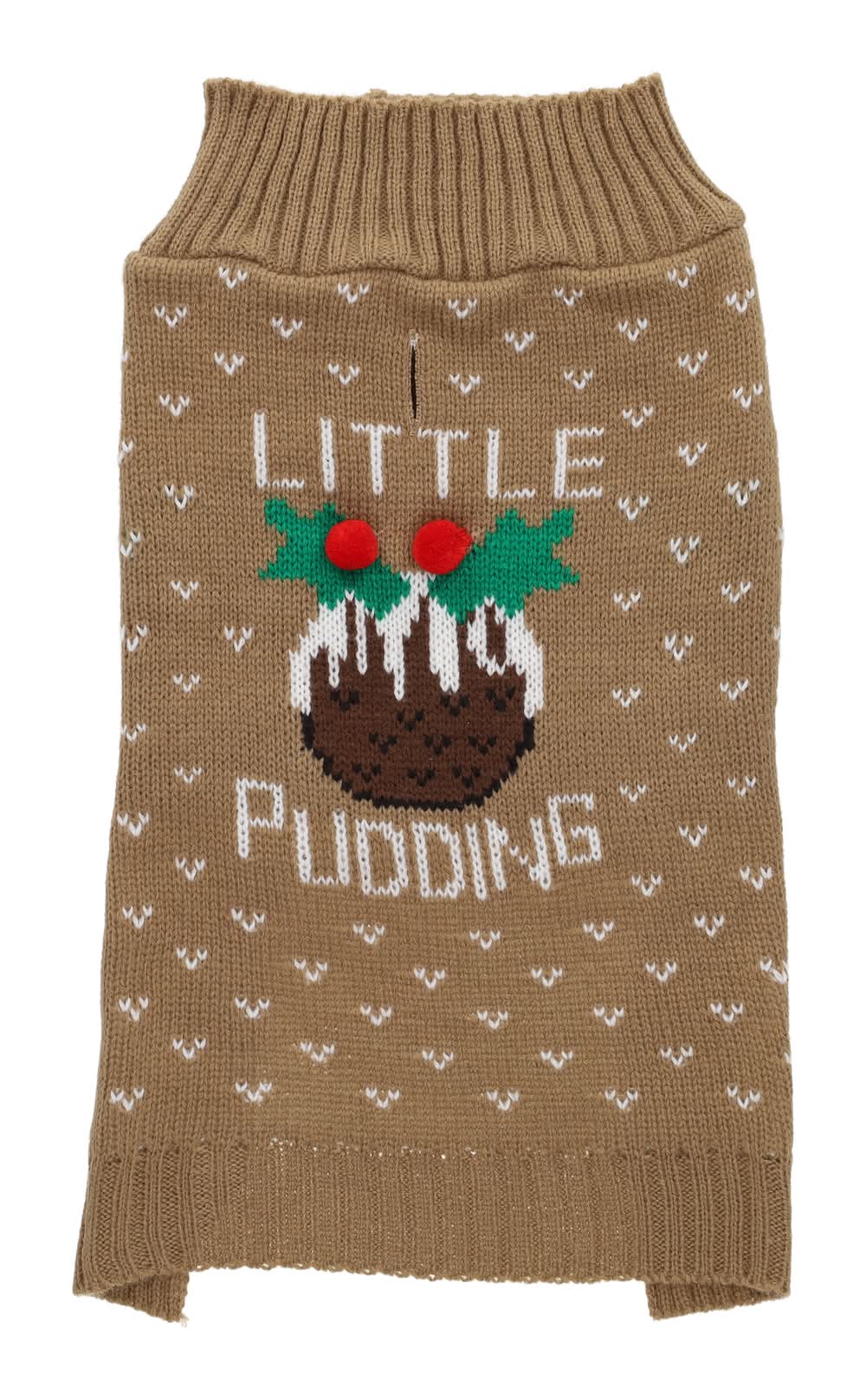 Smart Choice Christmas Pudding Pet Jumper Small