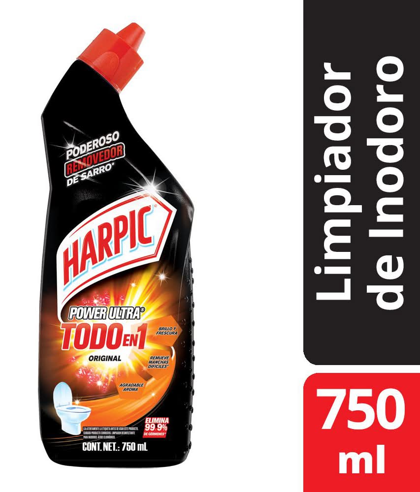 Harpic · Power ultra todo en 1 original limpiador de inodoro (750 ml)