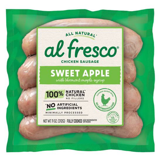 Al Fresco Sweet Apple Chicken Sausage