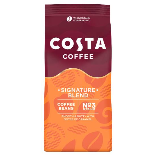 Costa Signature Blend Coffee Beans 200g
