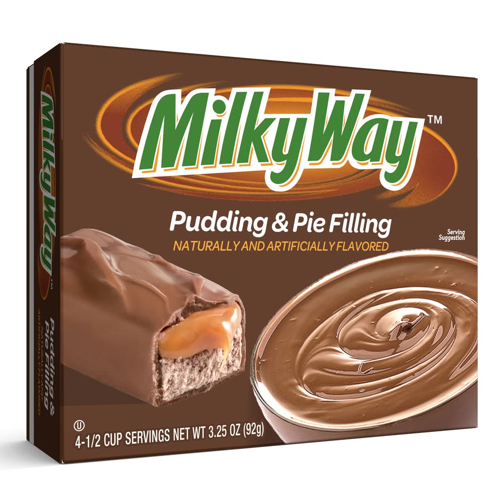 Milky Way Pudding & Pie Filling, Chocolate (3.25 oz, 4 ct)