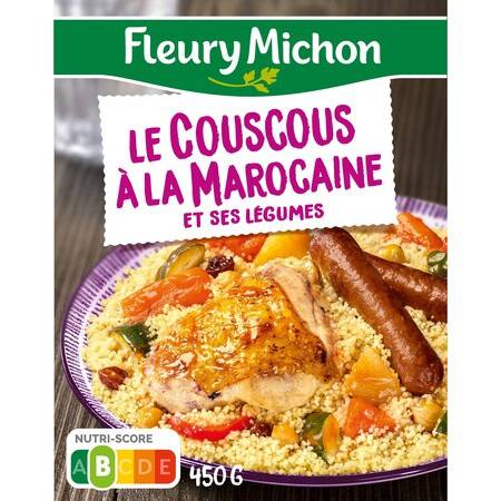 Plat cuisiné couscous à la marocaine FLEURY MICHON - la boite de 450 g
