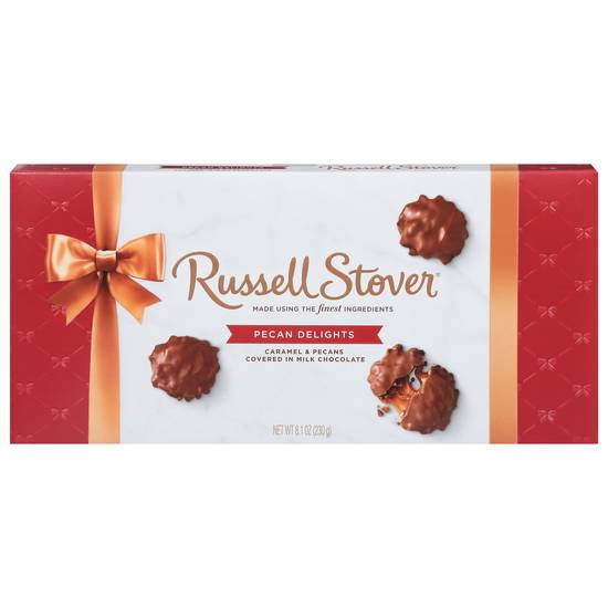 Russell Stover Pecan Delights Caramel & Pecans Milk Chocolate