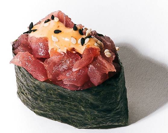 Nigiri gunkan thon épicé