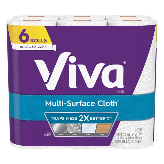Viva Multi-Surface Cloth Choose-A-Sheet Towels