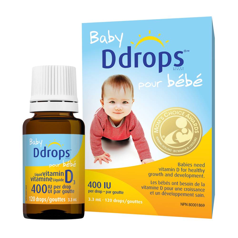 Baby Ddrops 400 Iu - Baby Liquid Vitamin D