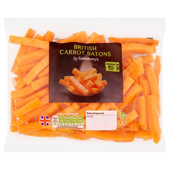 Sainsbury's Carrot Batons 400g