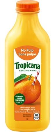 Tropicana Pure Premium Orange Juice No Pulp (1.36 L)