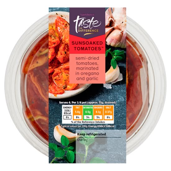 Sainsbury's Taste the Difference Sunsoaked Tomatoes (265g)