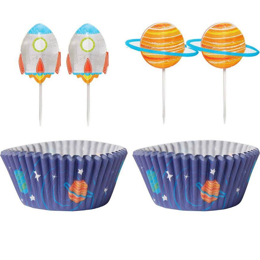 Blast Off Cupcake Decorating Kit for 24 Guests