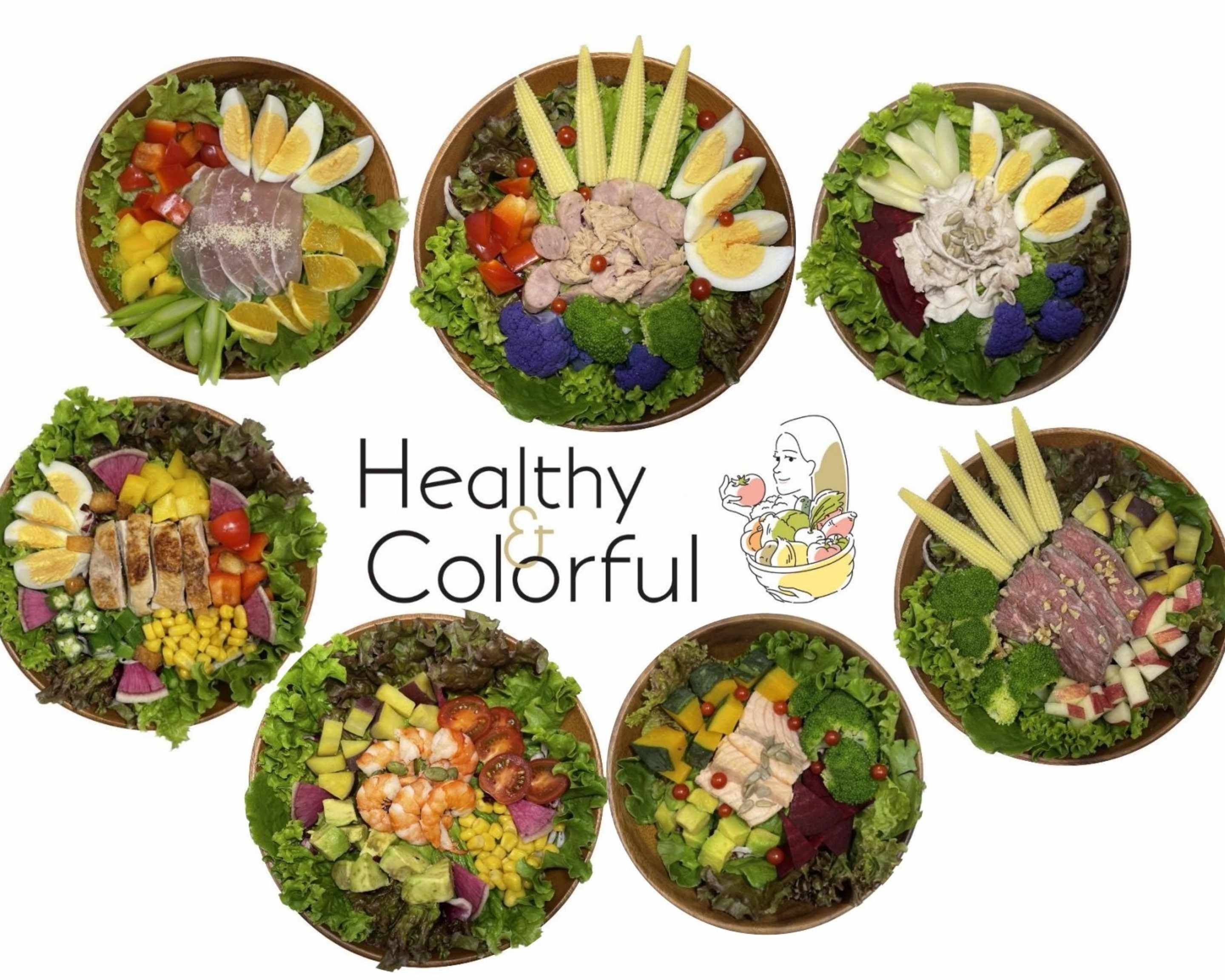 パワーサラダ専門店 ヘルシー＆カラフル Healthy＆Colorfulの出前