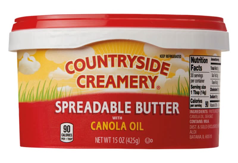 Countryside Creamery Spreadable Butter, Canola Oil (15 oz)