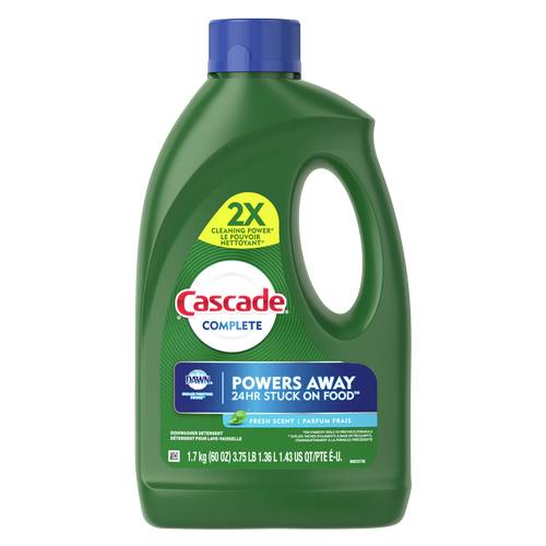 Cascade Complete Dishwasher Detergent with Dawn 60oz