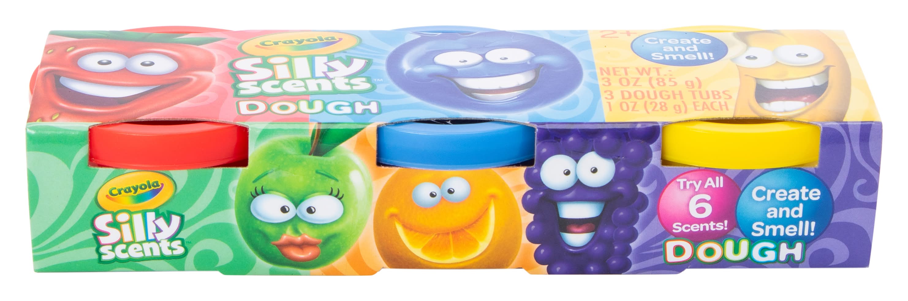 Crayola Silly Scents Dough 3-Pack Silly Scents