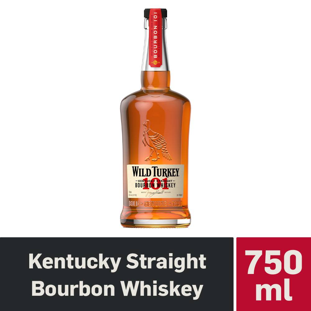 Wild Turkey 101 Kentucky Straight Bourbon Whiskey (750 ml)