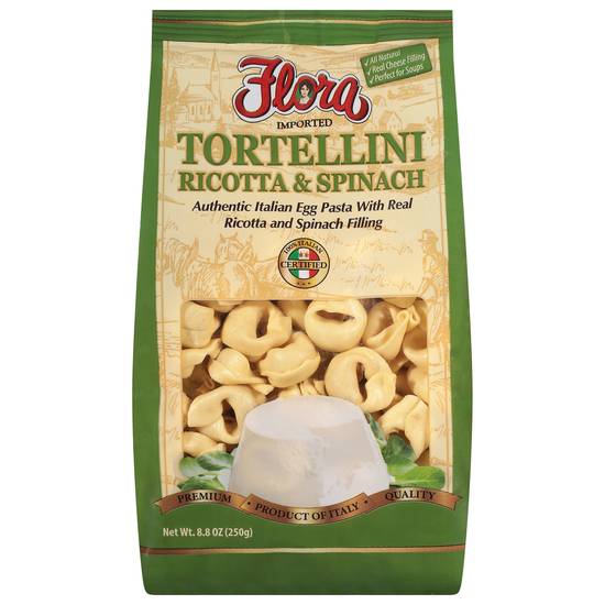 Flora Tortellini Ricotta & Spinach Egg Pasta