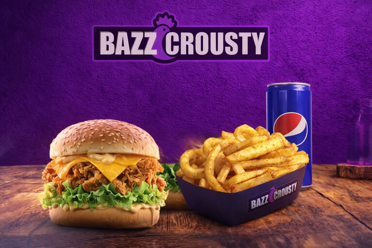 BAZZ’First Chicken 🍔🍟🥤