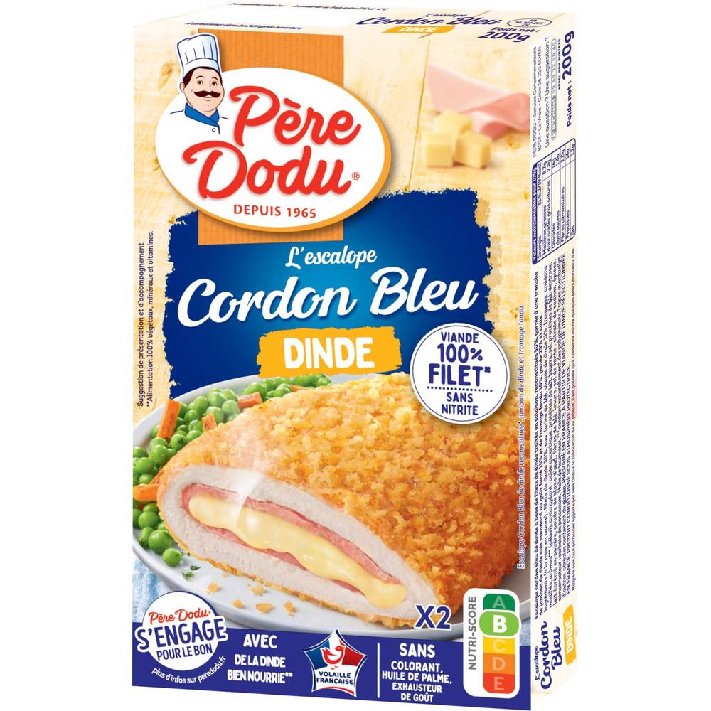 Père Dodu - Cordon bleu de dinde