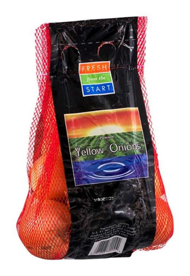 Fresh From The Start Premium Yellow Onions 3 Lb