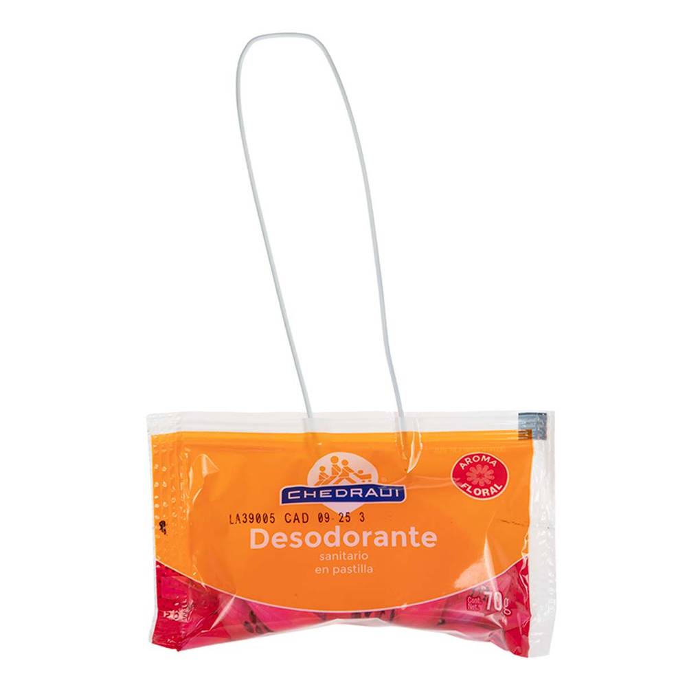 Chedraui · Pastilla sanitaria desodorante y desinfectante (70 g)