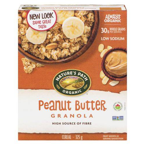 Nature's Path · Peanut butter granola - Granola au beurre d'arachides (325 g - 325g)
