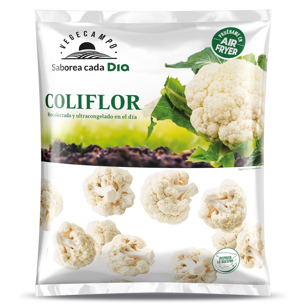 Coliflor Vegecampo De Dia Bolsa 1 Kg