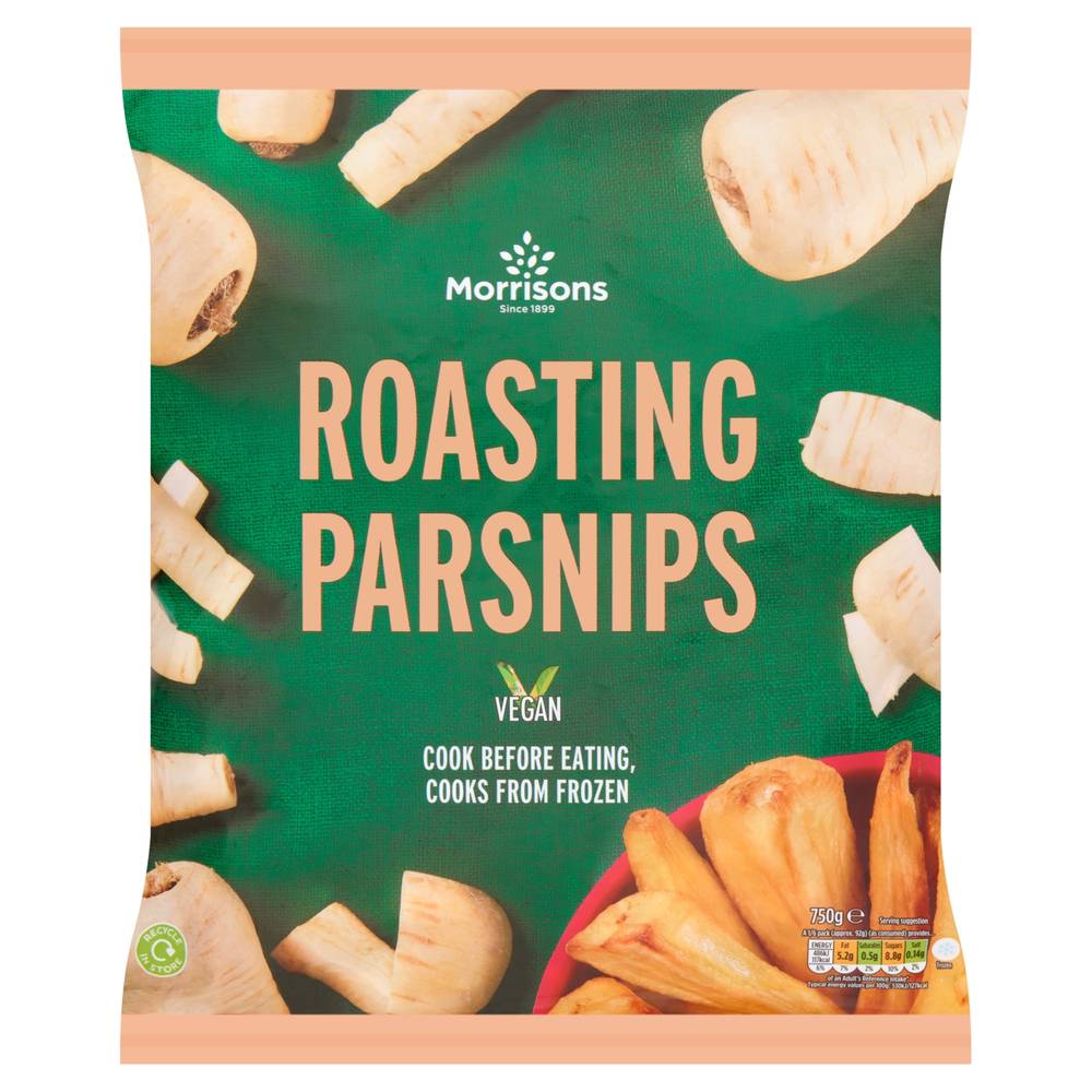 Morrisons Roasted Parsnips (750g)