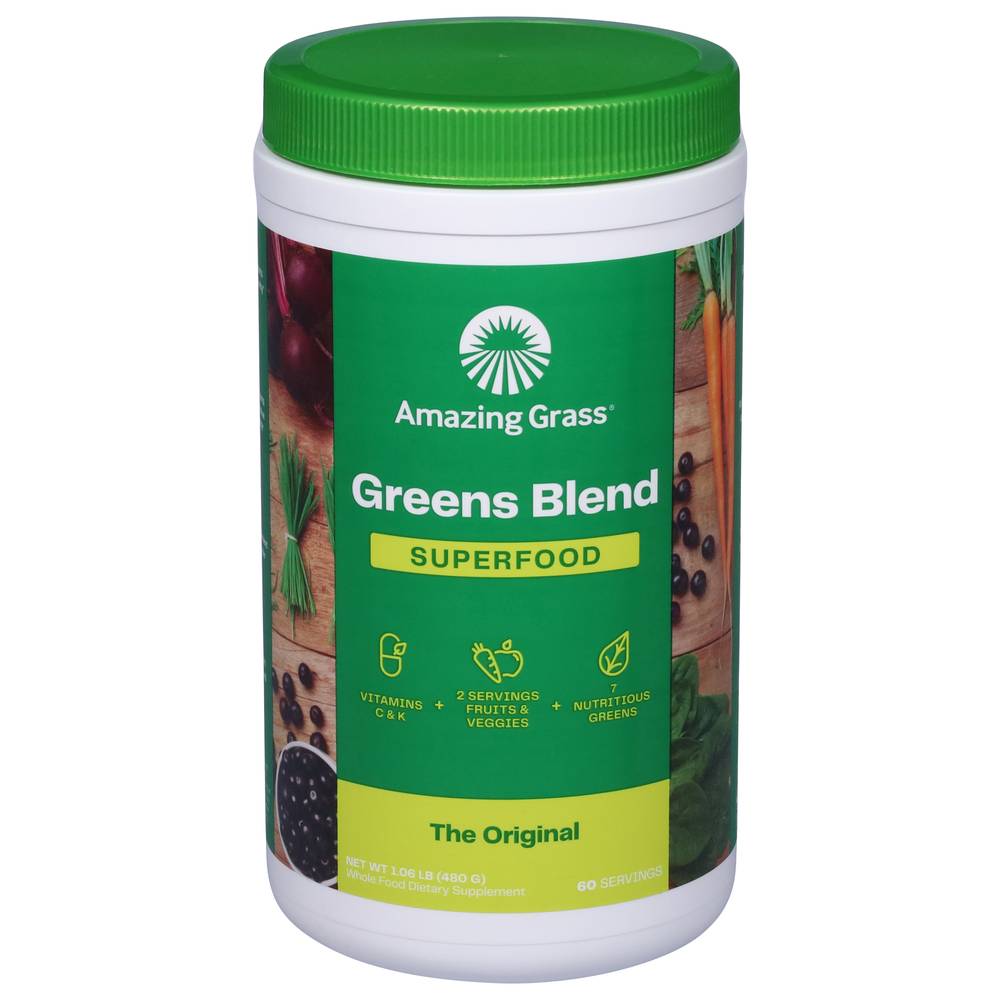 Amazing Grass The Original Green Superfood Supplements (1.06 lbs)