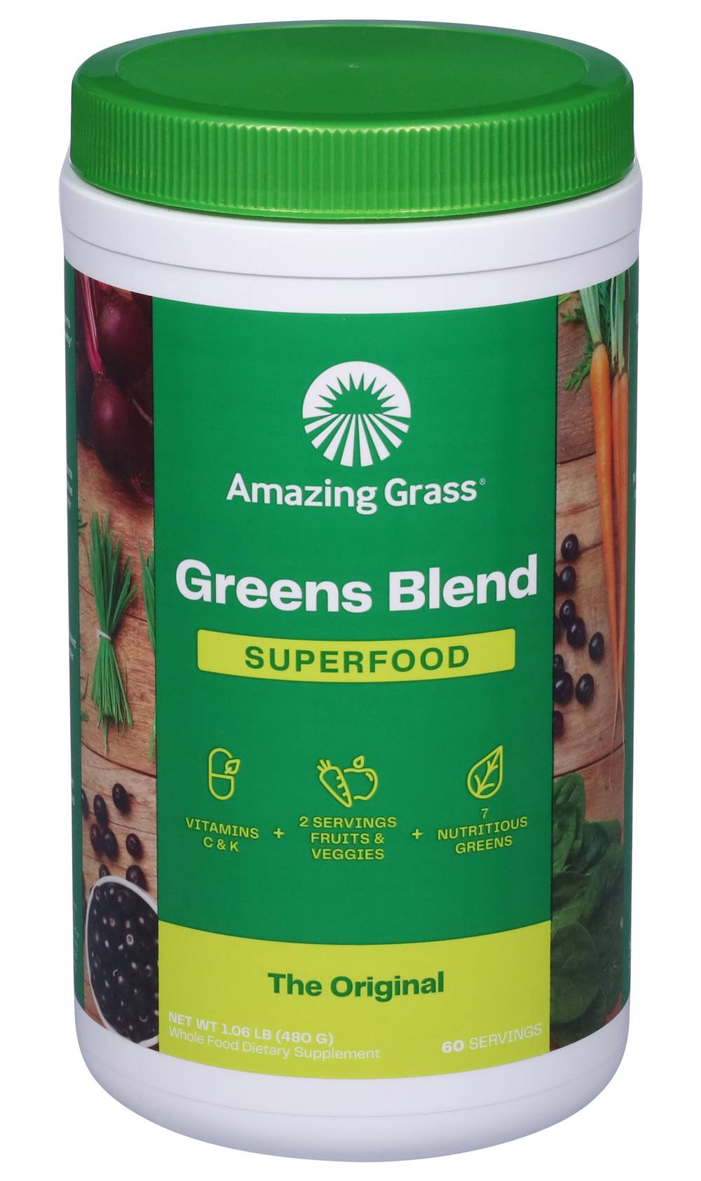 Amazing Grass The Original Green Superfood Supplements (1.06 lbs)