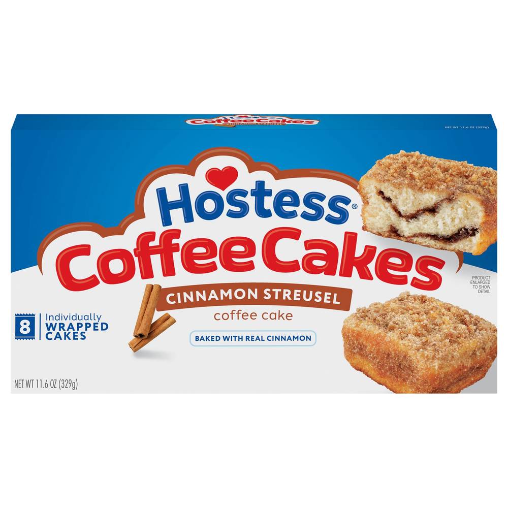 Hostess Cinnamon Streusel Coffee Cakes (11.6 oz)