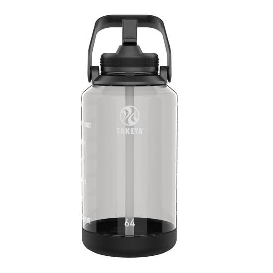 Takeya Tritan Straw Bottle With Handle Stormy - Assorted, 64 oz