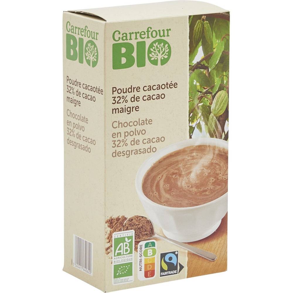 Carrefour Bio - Cacao en poudre maigre