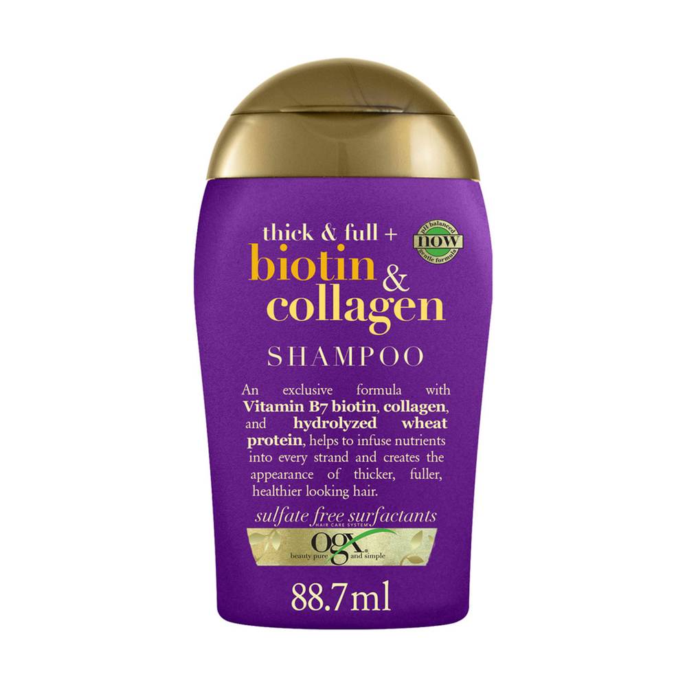 Champú Biotina y Colágeno, Cabello Fino 88.7 ml