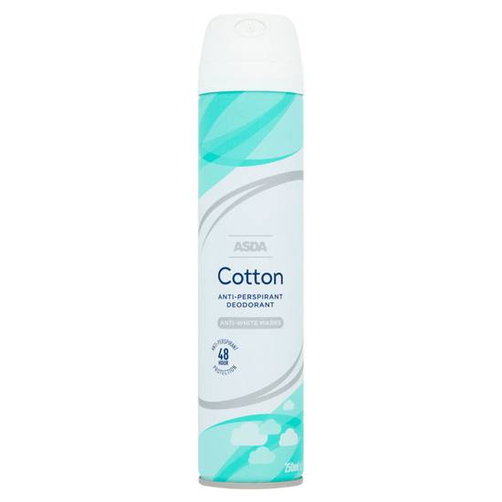 Asda Cotton Anti-Perspirant Deodorant 250ml