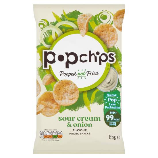 Popchips Potato Snacks (sour cream & onion)