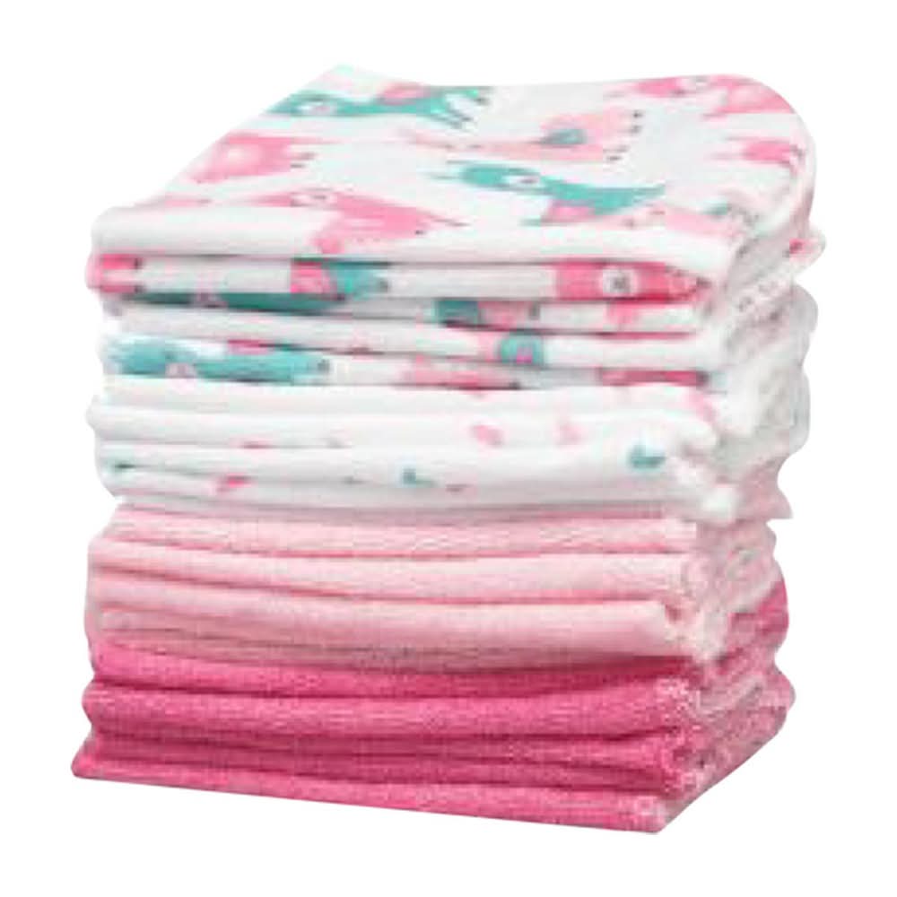 Le Bebe Favorites Baby Washcloths - Pink Alpaca 20 Pack